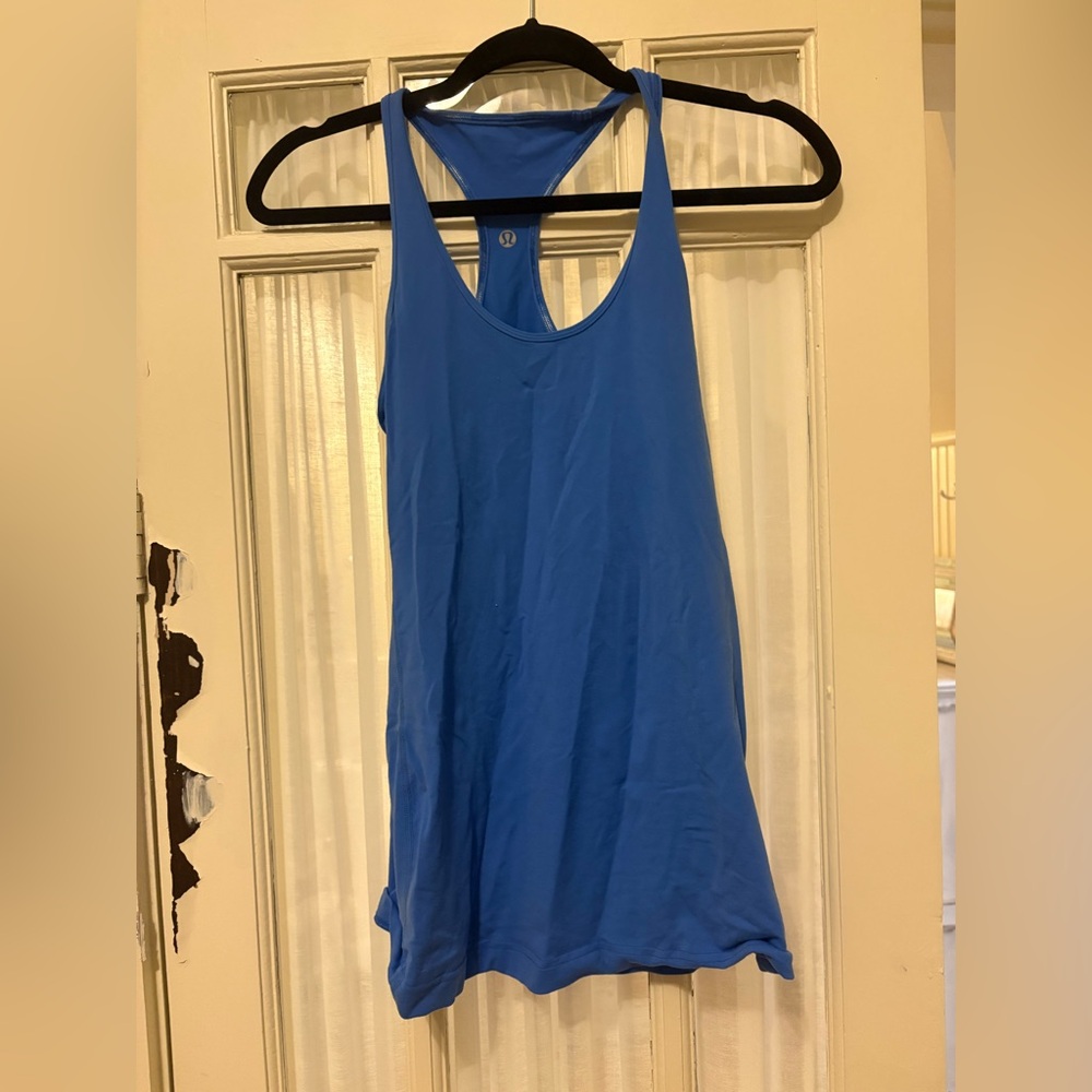 Lululemon Athletica Vibrant Blue Tank Top